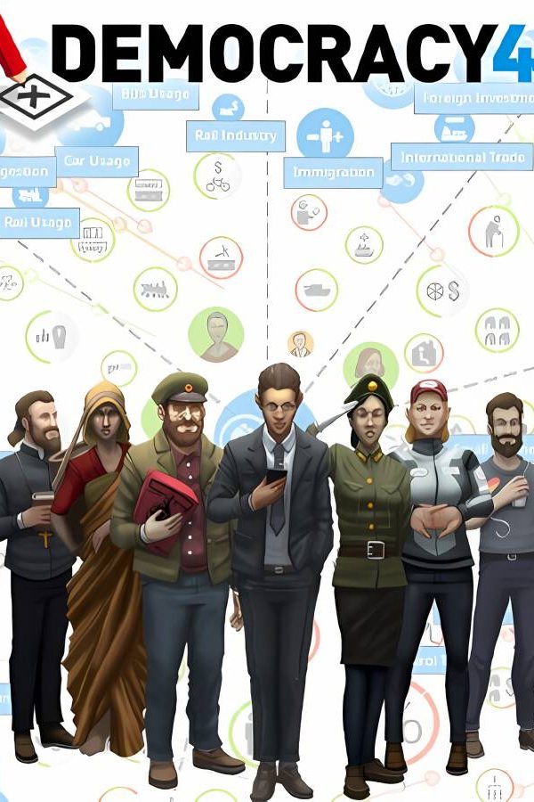 民主制度4/Democracy 4（V1.53+集成投票系统DLC）_喵星博客